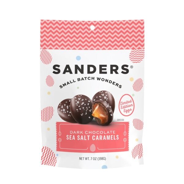 Sanders® Dark Chocolate Sea Salt Caramels