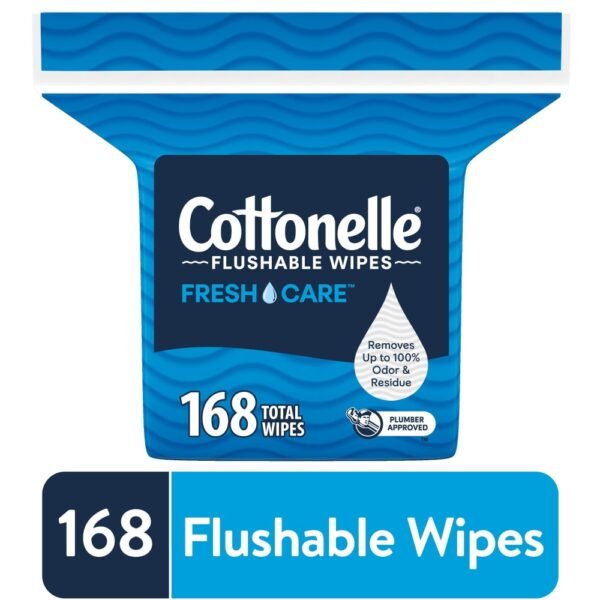 Cottonelle Fresh Care Flushable Wipes Refill Pack