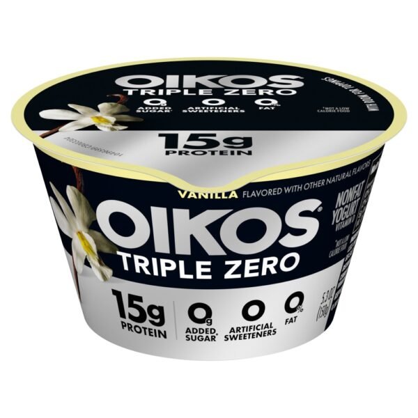 Oikos® Triple Zero Vanilla Nonfat Greek Yogurt