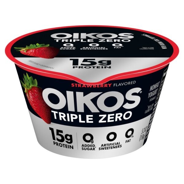 Oikos® Triple Zero Strawberry Nonfat Greek Yogurt