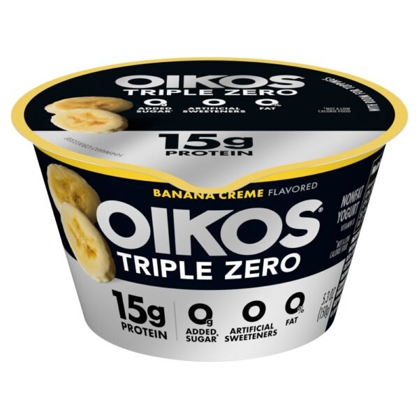 Oikos® Triple Banana Crème Nonfat Greek Yogurt