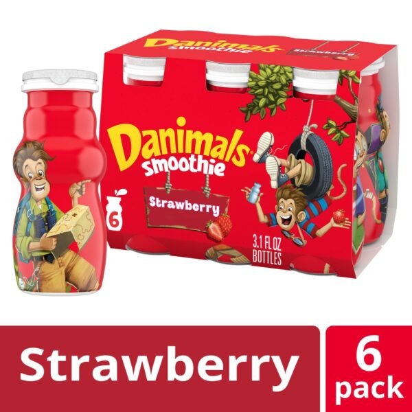 Danimals® Non-GMO Strawberry Explosion Smoothies