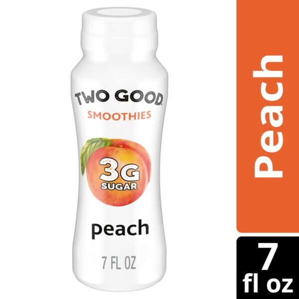 Too Good & Co. Peach Smoothie Drink Bottle