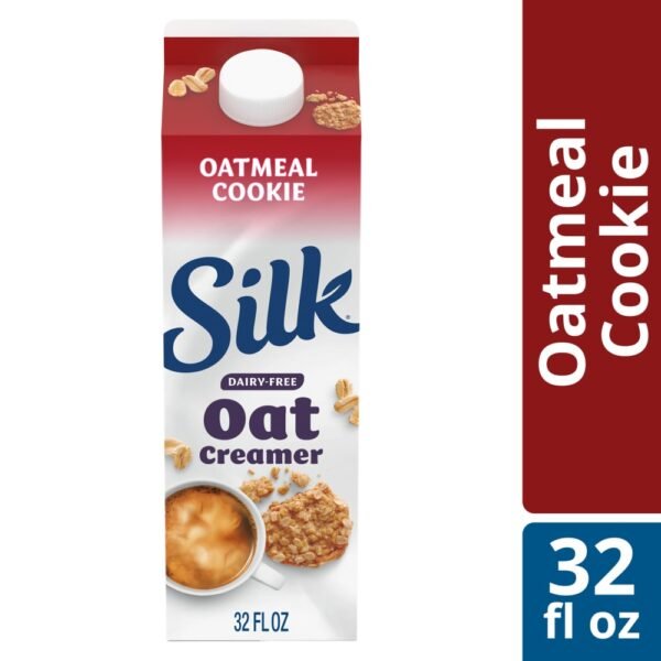 Silk Dairy Free The Oatmeal Cookie One Oat Coffee Creamer