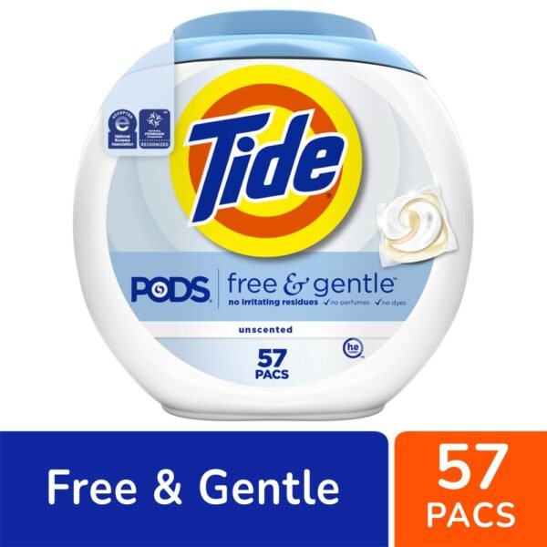 Tide Pods Free & Gentle Laundry Detergent Pods