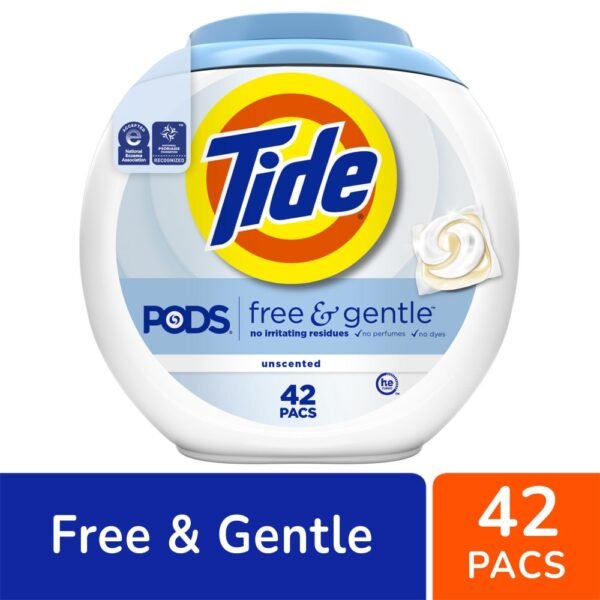 Tide Pods Free & Gentle Laundry Detergent Pods