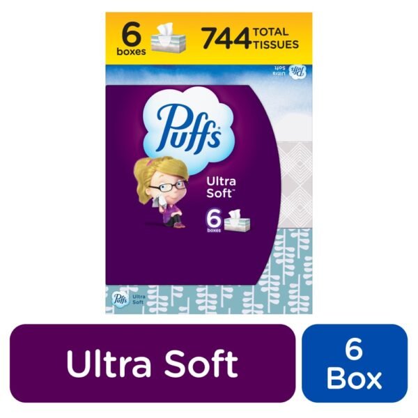 Puffs Ultra Soft Family Facial Tissues