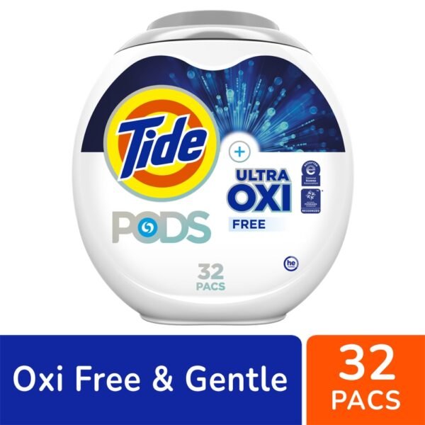 Tide Pods Ultra Oxi Free Laundry Detergent Pods