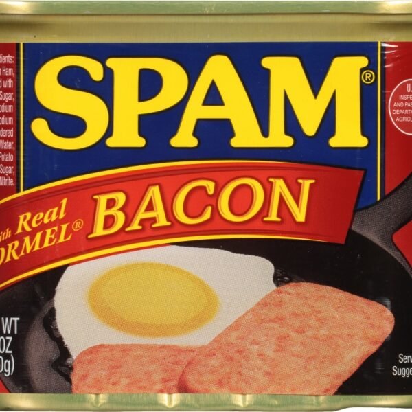 SPAM® with Real Hormel® Bacon Canned Luncheon Meat