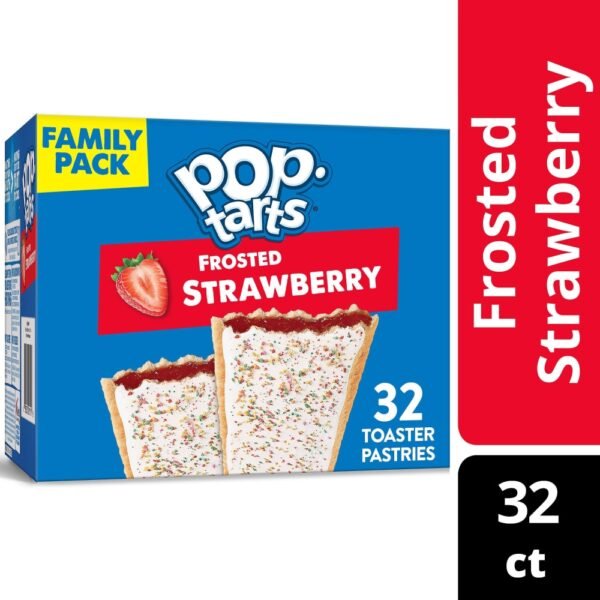 Kellogg's Pop-Tarts Frosted Strawberry Toaster Pastries