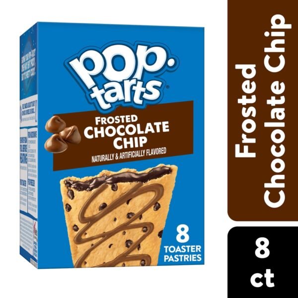 Kellogg's Pop-Tarts Chocolate Chip Drizzle Toaster Pastries