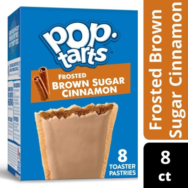 Kellogg's Pop-Tarts Frosted Brown Sugar Cinnamon Toaster Pastries