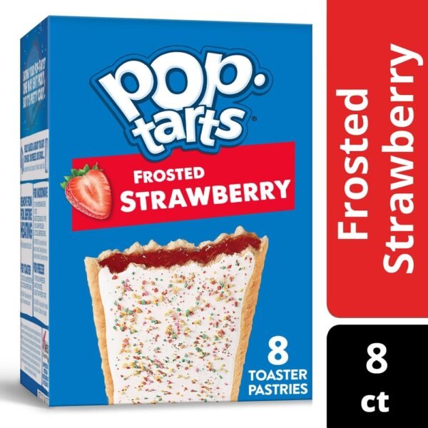 Kellogg's Pop-Tarts Frosted Strawberry Toaster Pastries