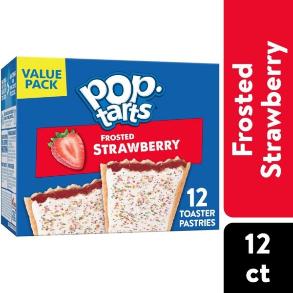 Kellogg's Pop-Tarts Frosted Strawberry Toaster Pastries