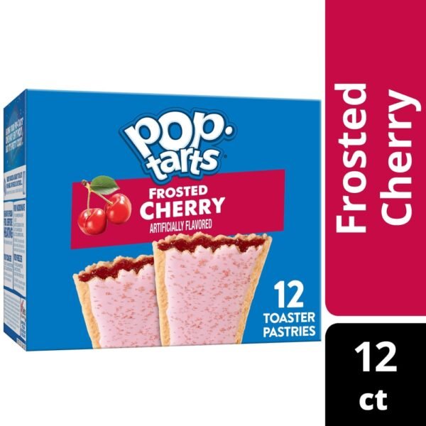 Kellogg's Pop-Tarts Frosted Cherry Toaster Pastries