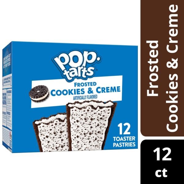 Kellogg's Pop-Tarts Cookies and Creme Toaster Pastries