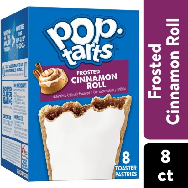 Kellogg's Pop-Tarts Frosted Cinnamon Roll Toaster Pastries