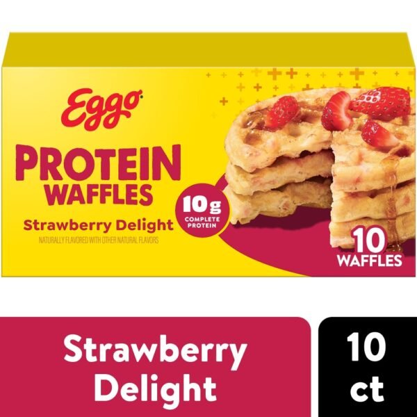 Kellogg's® Eggo® Protein Strawberry Delight Frozen Waffles