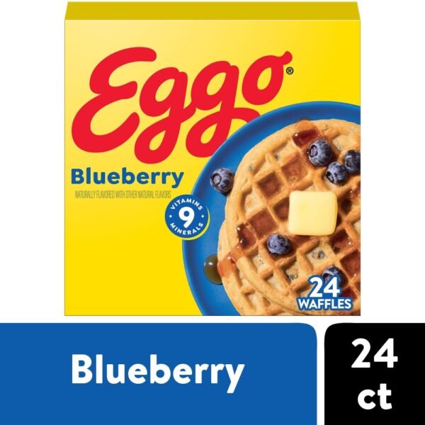 Kellogg's® Eggo® Blueberry Family Pack Frozen Waffles