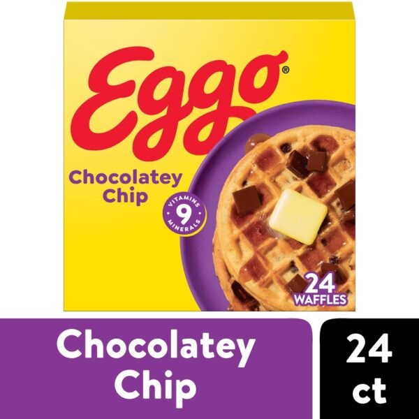 Kellogg's® Eggo® Chocolatey Chip Family Pack Frozen Waffles