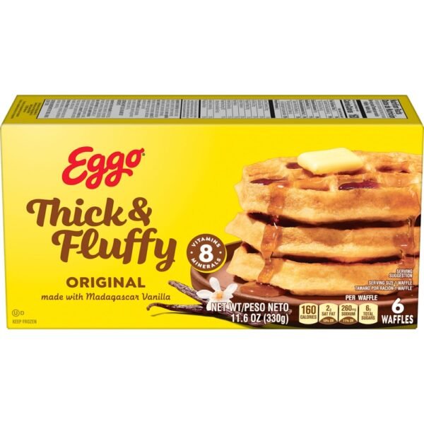 Kellogg's® Eggo® Thick and Fluffy Original Frozen Waffles