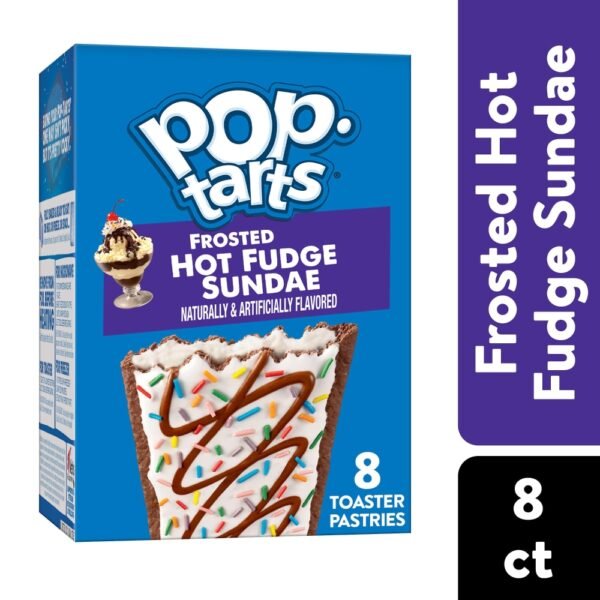 Kellogg's Pop-Tarts Frosted Hot Fudge Sundae Toaster Pastries
