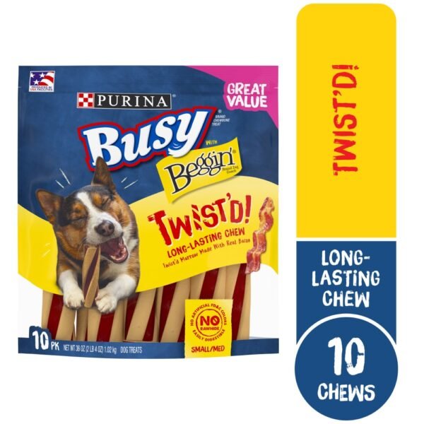 Purina Busy with Beggin' Twist'd Chew Small/Medium Breed Dog Treats