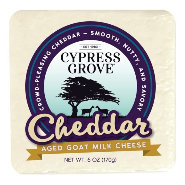 Cypress Grove® Aged Goat Milk Cheddar Cheese