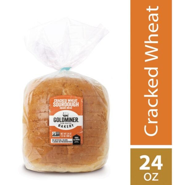 California Goldminer Cracked Wheat Square Sourdough Bread