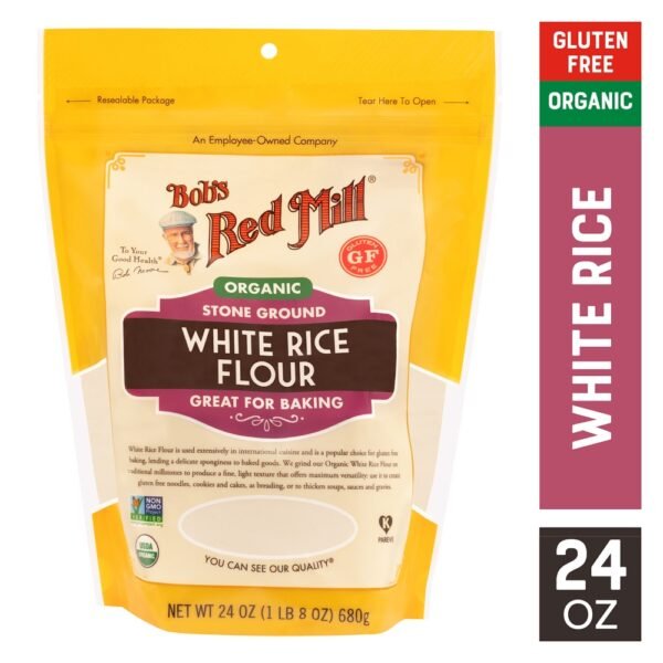 Bob's Red Mill Organic Gluten Free White Rice Flour