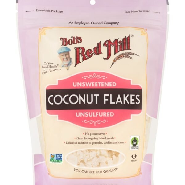 Bob's Red Mill Unsweetened Unsulfured Coconut Flakes