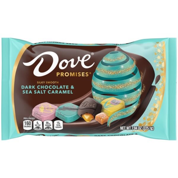 Dove Promises Dark Chocolate & Sea Salt Caramel Easter Candy Bag