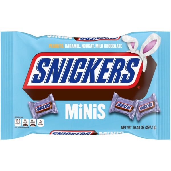 Snickers Easter Chocolate Candy Bar Assortment Bag