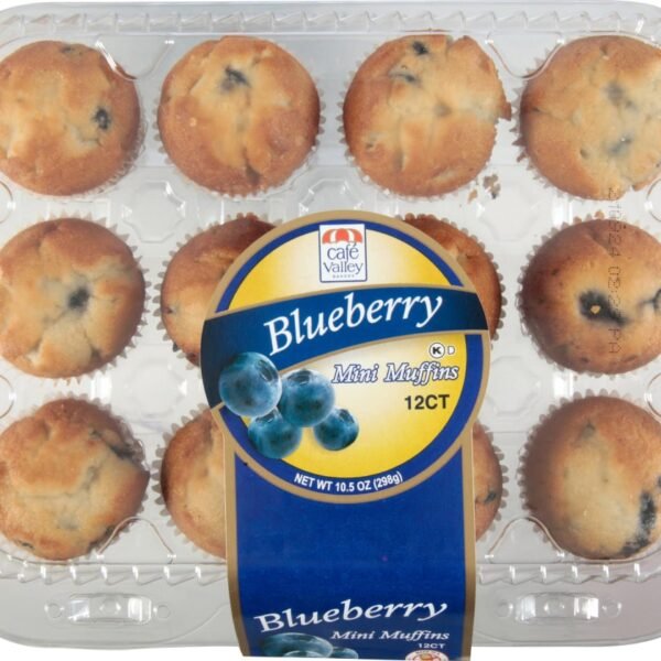 Cafe Valley Mini Blueberry Muffins