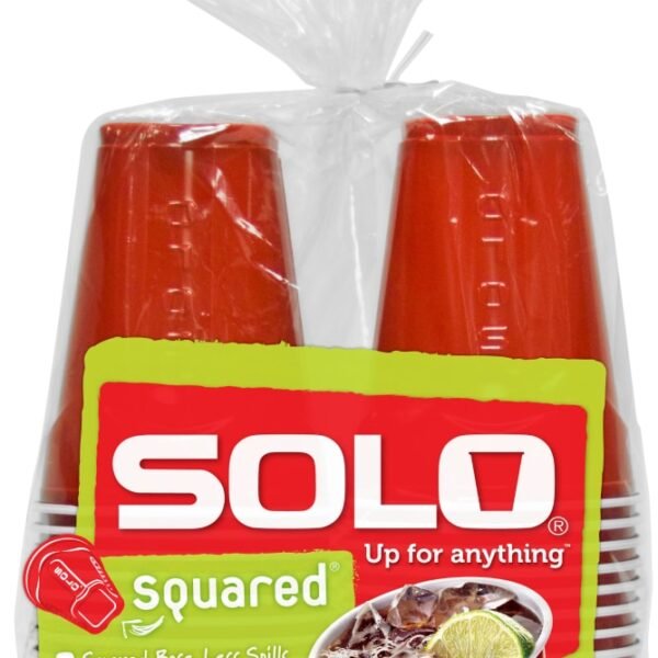Solo® Squared Plastic Cups