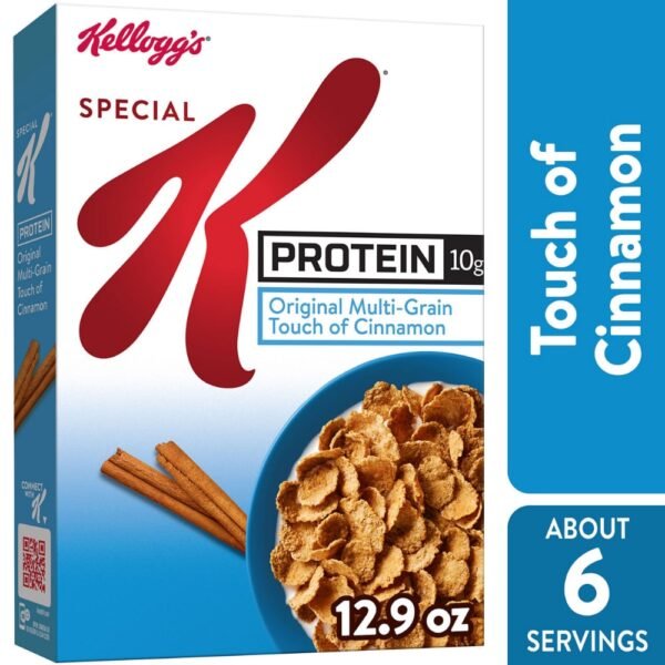 Kellogg's® Special K Protein Original Multi-Grain Touch of Cinnamon 12.9oz Cereal