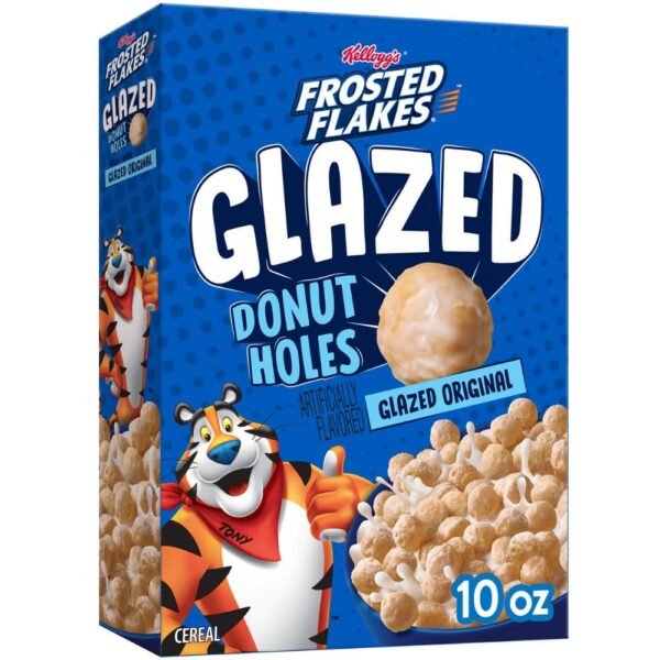 Kellogg's® Frosted Flakes Glazed Donut Holes Cereal