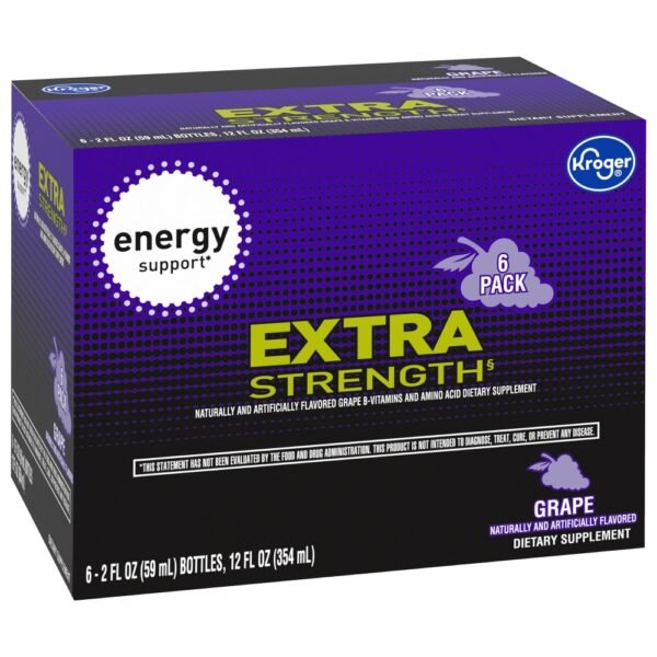 Kroger® Extra Strength Grape Energy Drink Shot Multipack Bottles