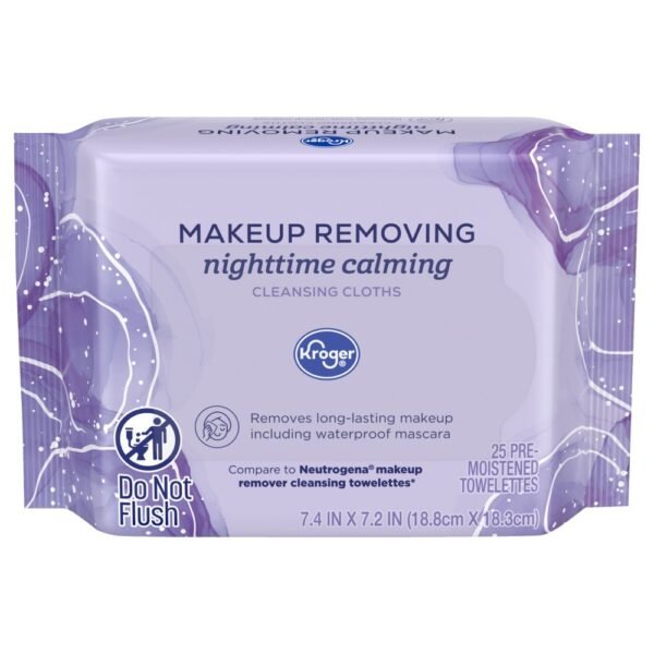 Kroger® Scented Makeup Removing Nighttime Calming Cleansing Cloths