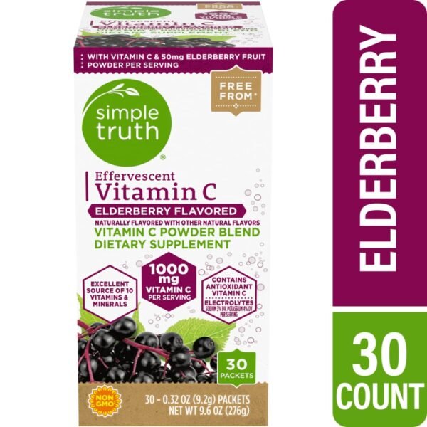 Simple Truth® Elderberry Flavored Vitamin C Powder Blend 1000mg