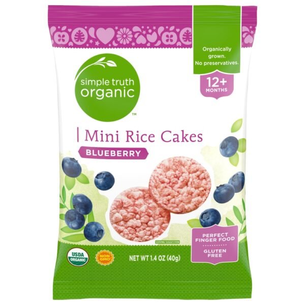 Simple Truth Organic™ Blueberry Mini Rice Cakes Snack