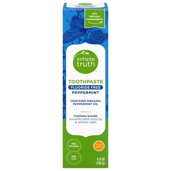 Simple Truth™ Toothpaste Peppermint Fluoride Free Formula