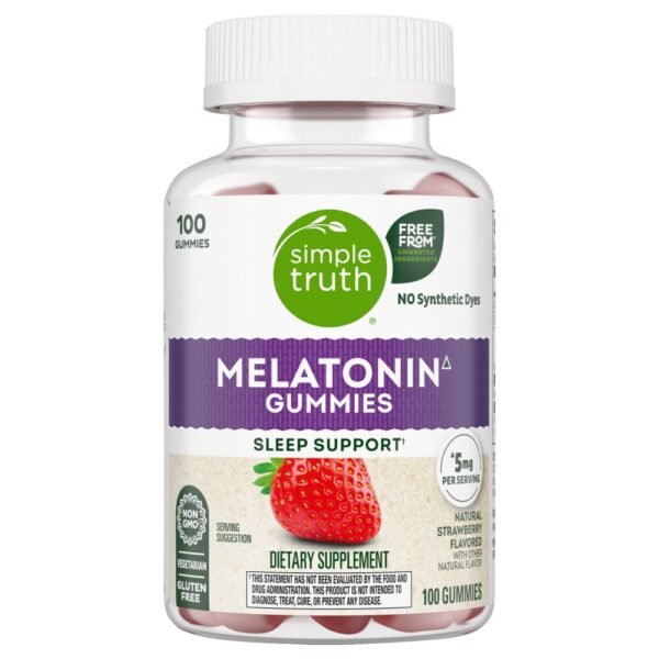 Simple Truth® Melatonin Gummies Strawberry 5mg