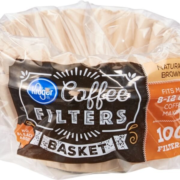 Kroger® Unbleached Basket Coffee Filters - Natural Brown