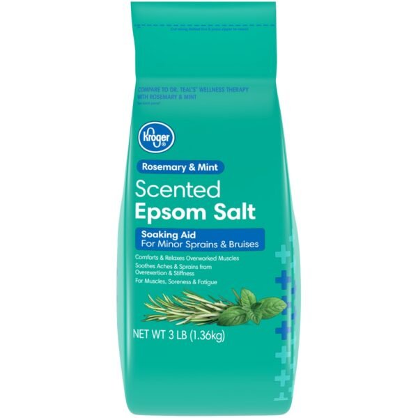 Kroger® Epsom Salt Soaking Aid Rosemary and Mint