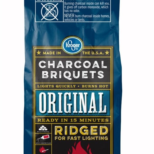 Kroger® Ridged Charcoal Briquets - Original