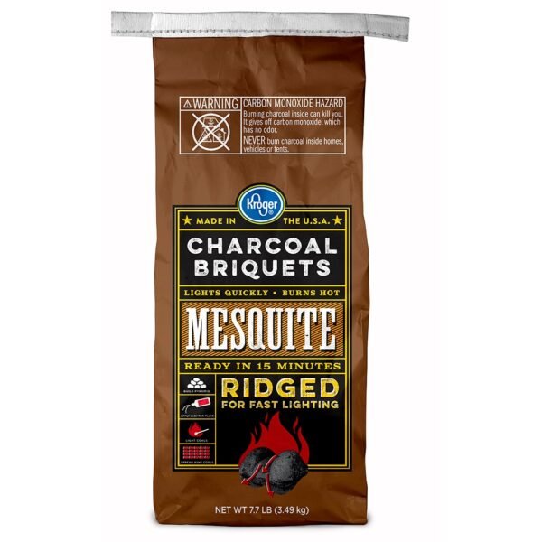 Kroger® Ridged Charcoal Briquets - Mesquite