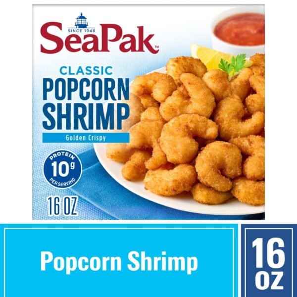 SeaPak Crispy Breaded Popcorn Shrimp