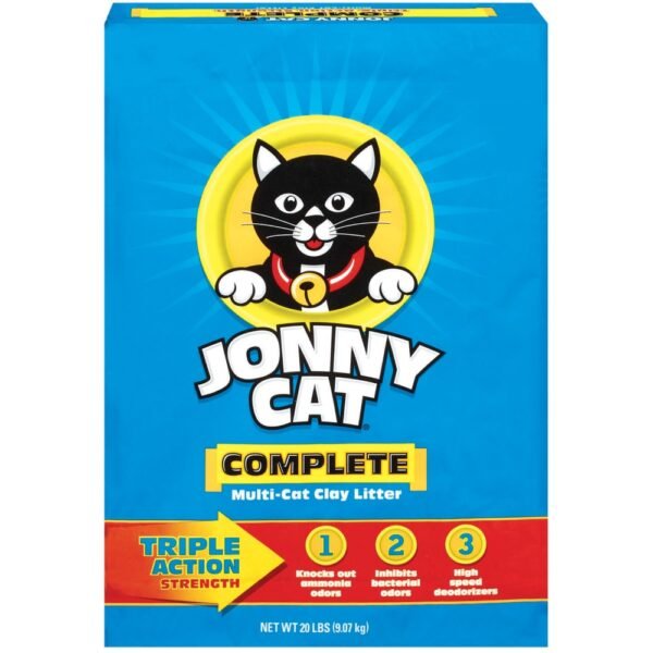Jonny Cat Complete Triple Action Multi-Cat Clay Litter