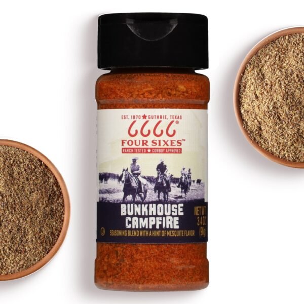 6666 4 Sixes Chuck Wagon Bunkhouse BBQ Seasoning Blend